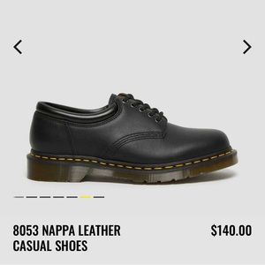 Dr. Martens 8053 Napa Leather Casual Shoes